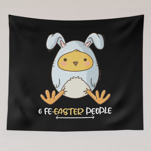 Item preview, Easter Bunny Costume - 6 feet Away People Funny designed and sold by PinkyTree.