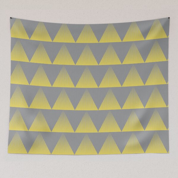 Item preview, Gray and yellow triangle designed and sold by yayor.