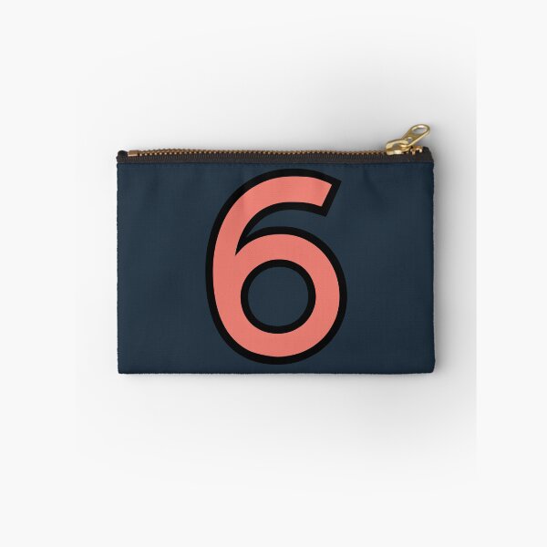 Item preview, Funky Number 6 (Six) designed and sold by D-Spot Shop.