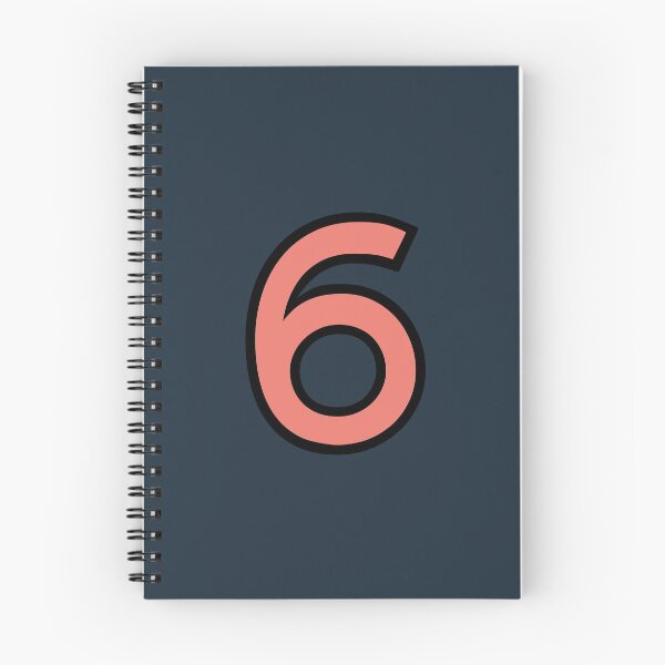 Item preview, Funky Number 6 (Six) designed and sold by D-Spot Shop.