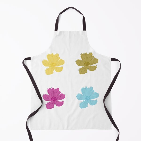 Artikelvorschau, Farben der Frühlingsblumen-Packung mit 4 Aufklebern entworfen und verkauft von CSouissi.