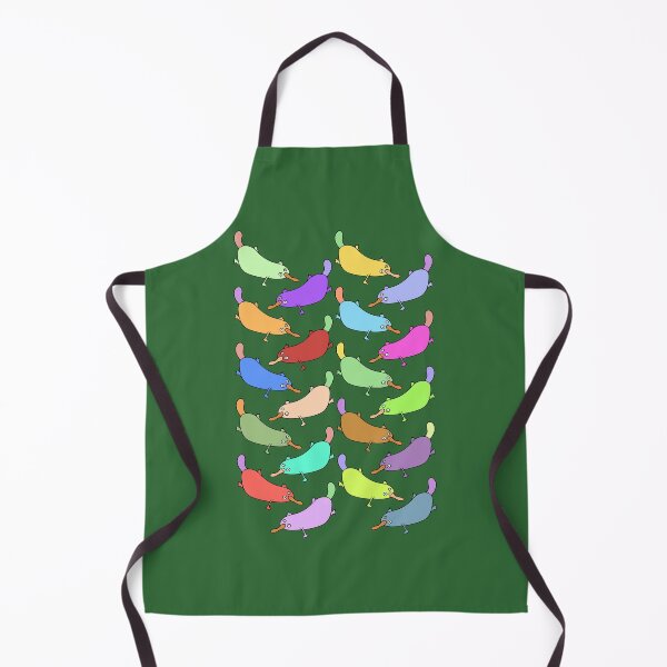 Item preview, Colorful and Cute Platypus Pattern (green) designed and sold by Davey's Designs.