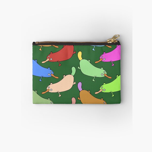 Item preview, Colorful and Cute Platypus Pattern (green) designed and sold by Davey's Designs.