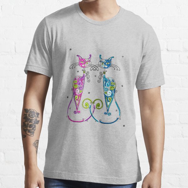 Amusing Christmas cats graphics Essential T-Shirt