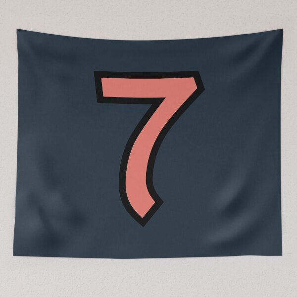 Item preview, Funky Number 7 (Seven) designed and sold by D-Spot Shop.