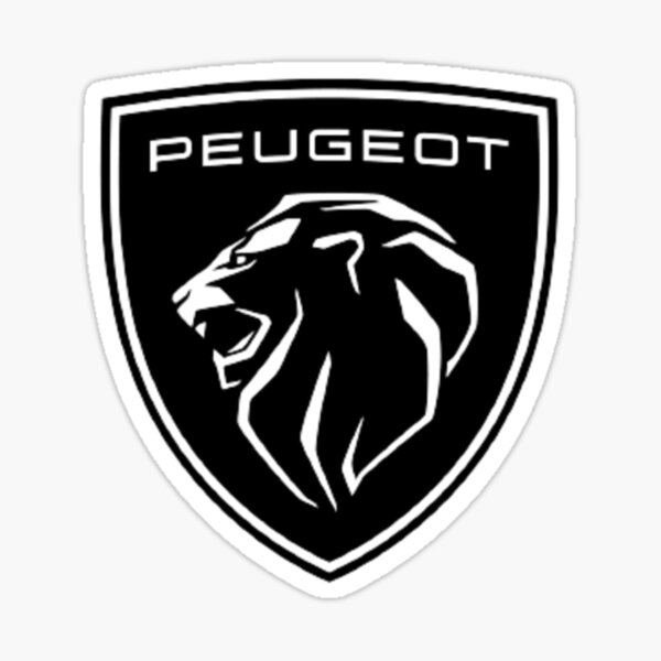 NEUES PEUGEOT LOGO 2021 Sticker