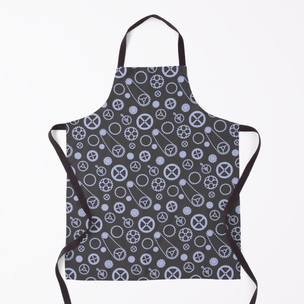Item preview, Chain rings pattern purple blue on dark gray background designed and sold by shushunya13.