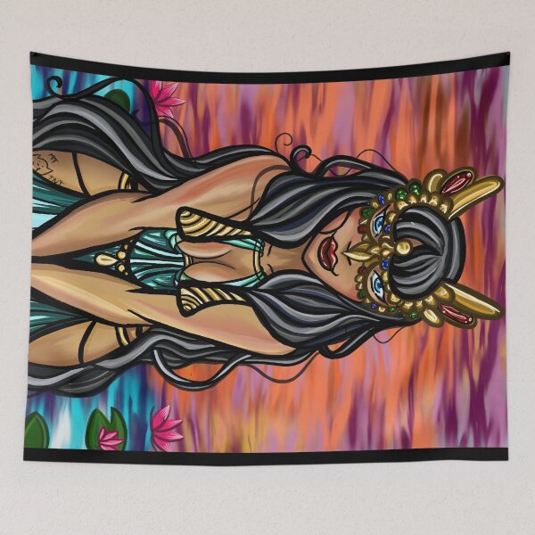 Item preview, Goddess mask redo 2021 designed and sold by mythictawniowl.