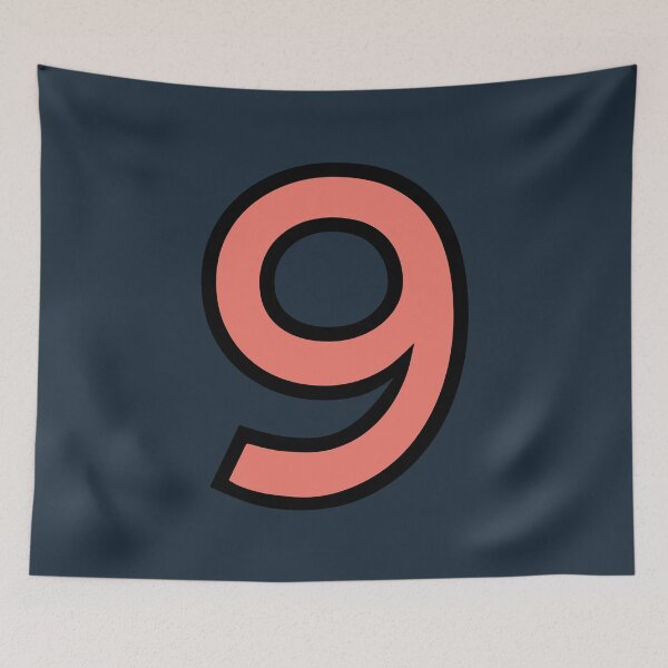 Item preview, Funky Number 9 (Nine) designed and sold by D-Spot Shop.