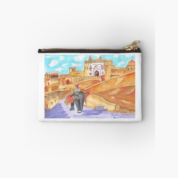 Item preview, Jaipur Fort Print Rajasthan Style  designed and sold by Surabhi illustrations.