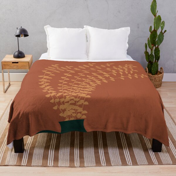 Artikelvorschau, Terracotta, Earth Tone, Wall Decor, Pottery Plant 3 entworfen und verkauft von technicolorable_art.