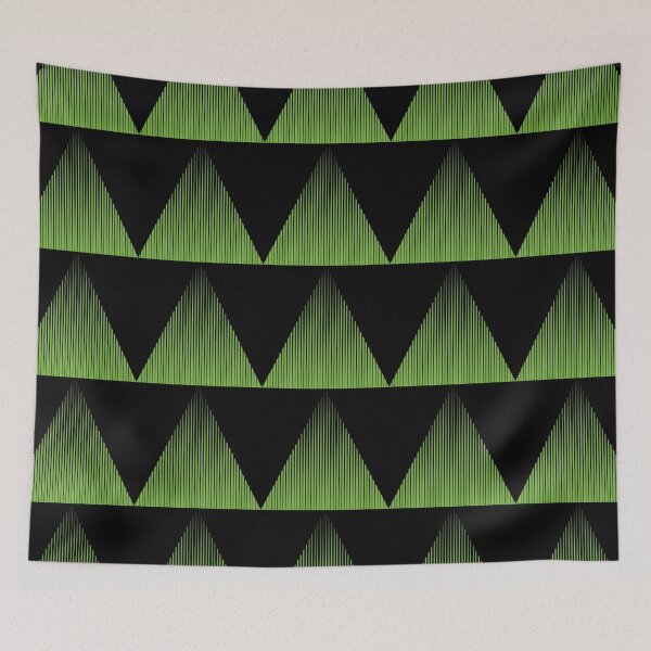 Item preview, Green and black triangle designed and sold by yayor.
