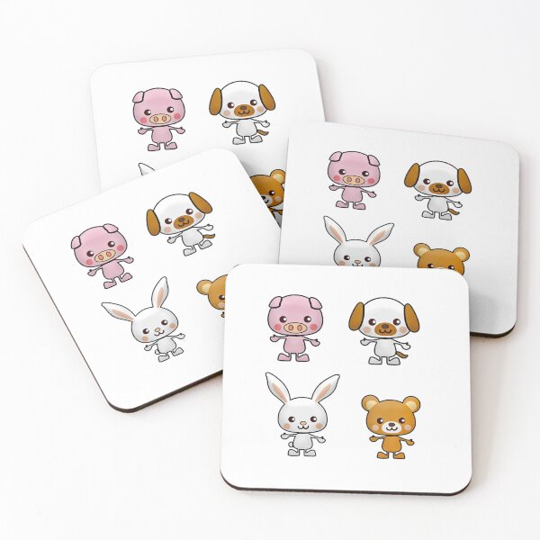 Item preview, Cutest set of animals designed and sold by Arun Fernando.