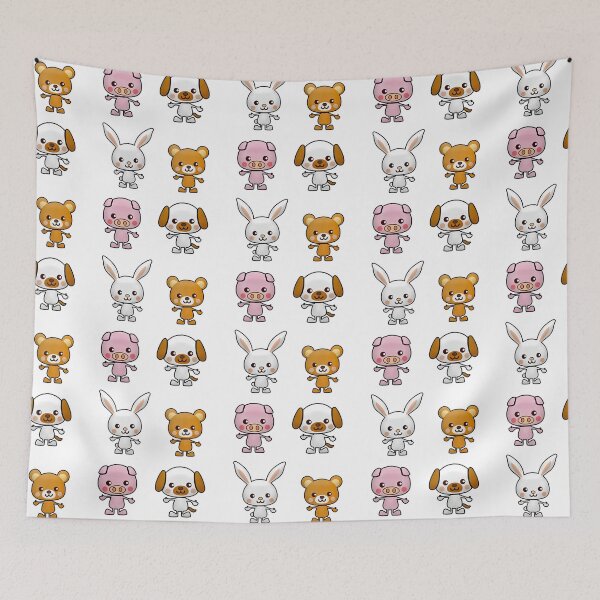 Item preview, Cutest set of animals designed and sold by Arun Fernando.