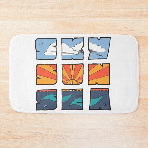 Item preview, Sky Sun Sea designed and sold by NitArtCafe.
