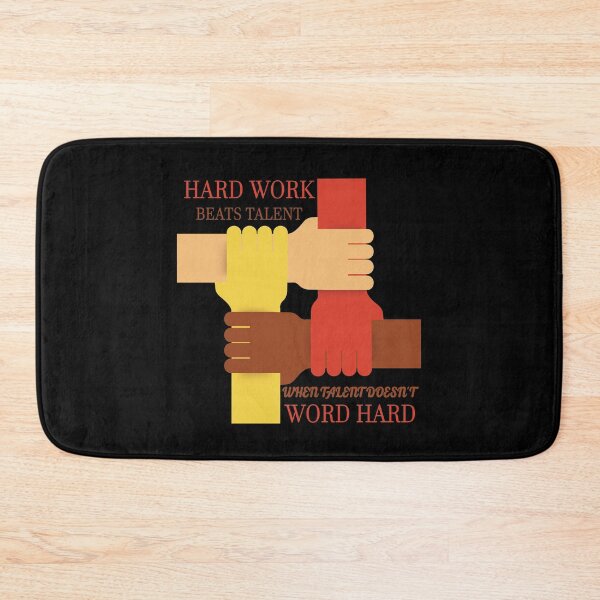 Item preview, Hard Work Beats Talent designed and sold by Clothesify.