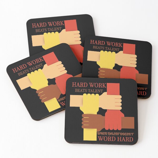 Item preview, Hard Work Beats Talent designed and sold by Clothesify.