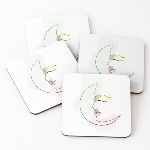 Item preview, Face Line Drawing Boho Style designed and sold by Terelaska.