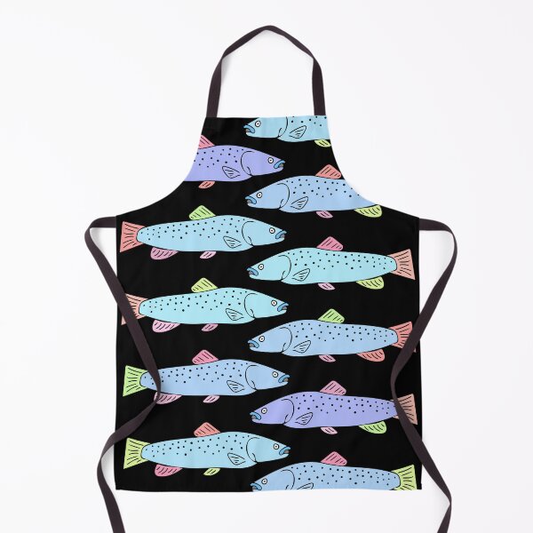Item preview, Cute and Colorful Trout Pattern designed and sold by Davey's Designs.