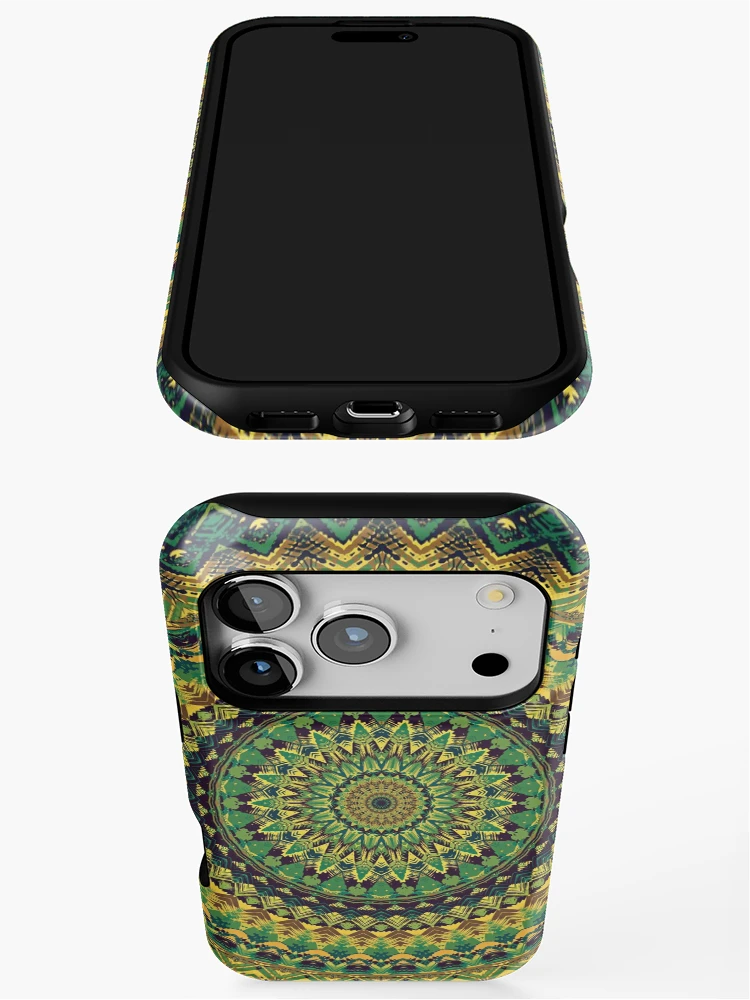 Thumbnail 3 of 4, iPhone Case, Mandala 042 designed and sold by Mandala Of Life.