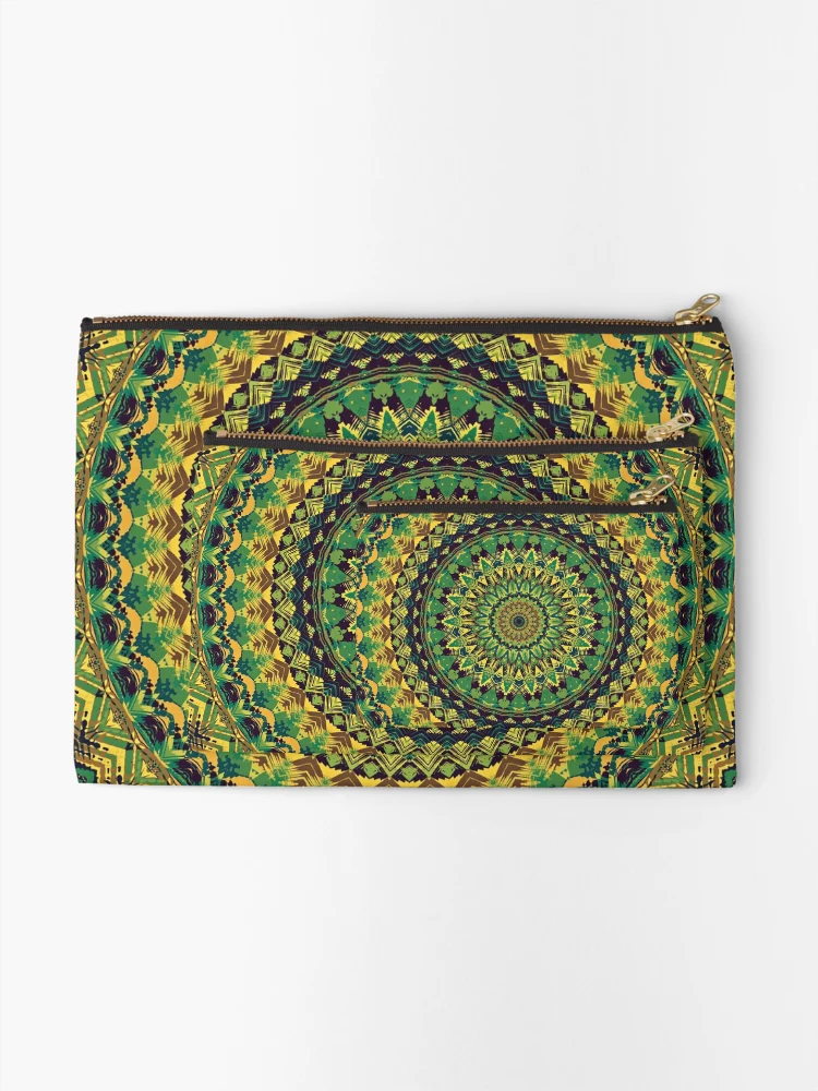 Thumbnail 2 of 4, Zipper Pouch, Mandala 042 designed and sold by Mandala Of Life.