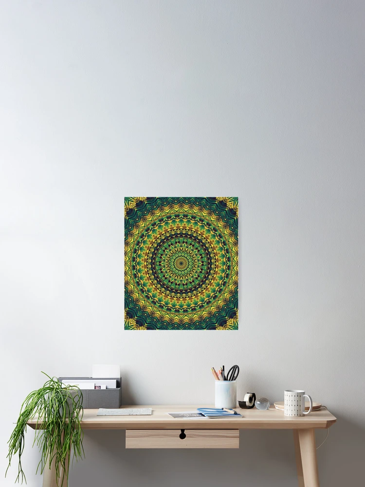 Thumbnail 2 of 3, Poster, Mandala 042 designed and sold by Mandala Of Life.