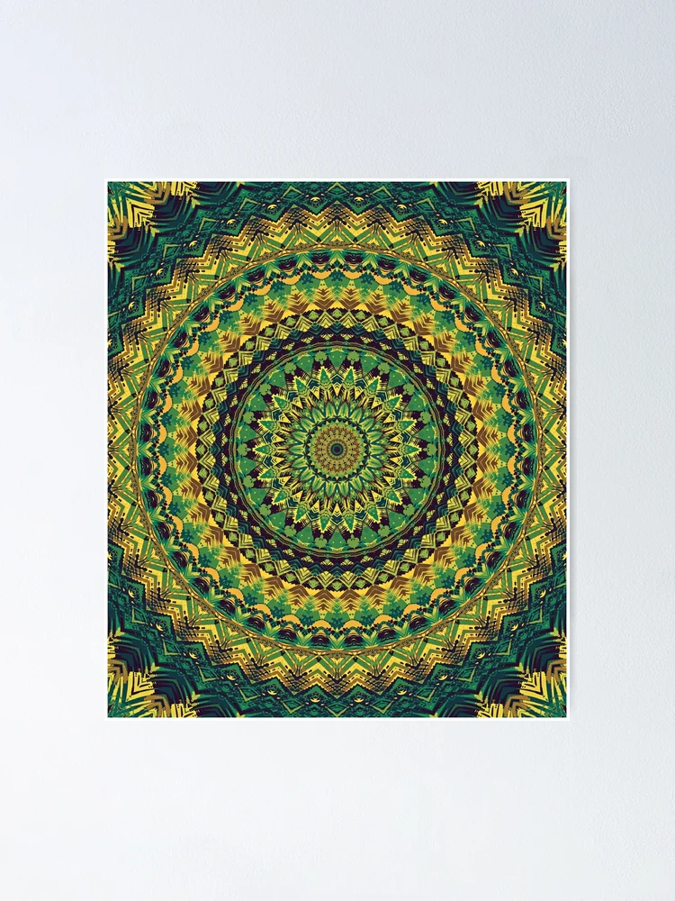 Thumbnail 1 of 3, Poster, Mandala 042 designed and sold by Mandala Of Life.