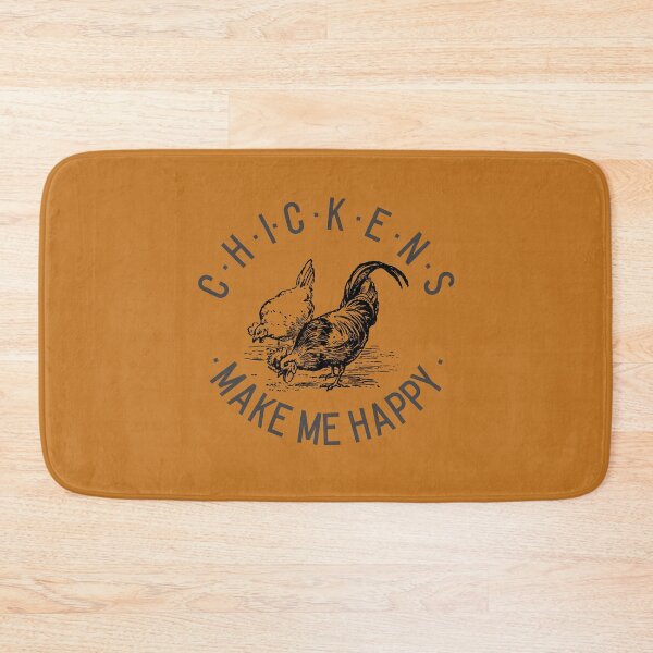 Item preview, Copy of Chickens Make Me Happy -cute chicken design on tan designed and sold by katiekendall.