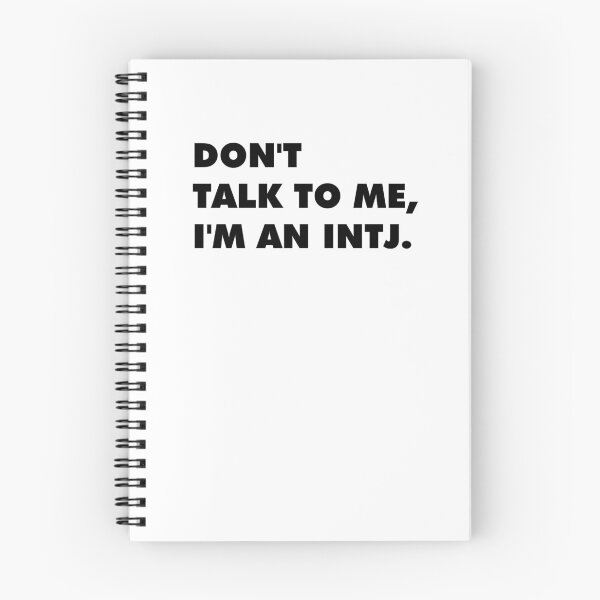 Item preview, Don't talk to me. I'm an INTJ. designed and sold by SerenaMinimal.