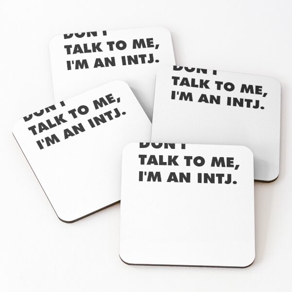 Item preview, Don't talk to me. I'm an INTJ. designed and sold by SerenaMinimal.
