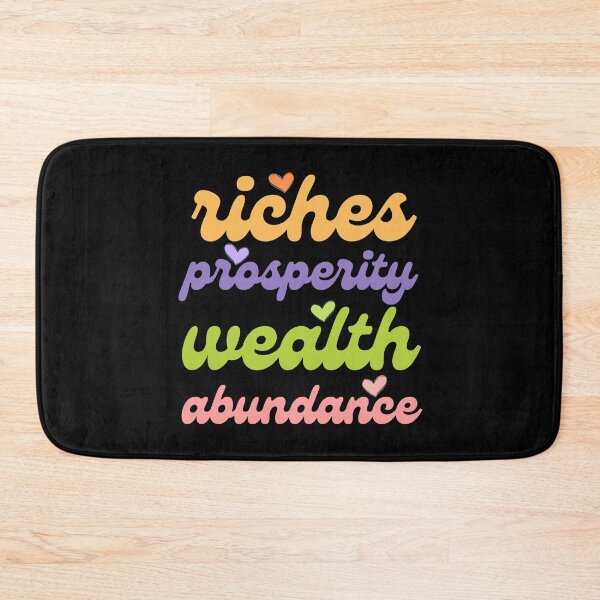 Item preview, Riches Prosperity Wealth Abundance designed and sold by Zentropik.