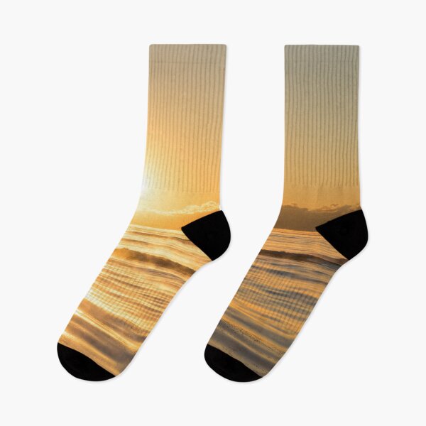 Item preview, Cold Smoke and Waves - Polar Vortex Sunrise Overwater designed and sold by Georgia Mizuleva.