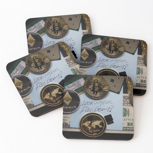 Item preview, Ethereum and Bitcoin and Ripple designed and sold by Bimsbums.