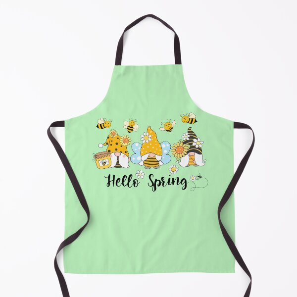 Item preview, Hello Spring, Gnome Bees Sunflower, Bee Spring designed and sold by MagicBoutique.