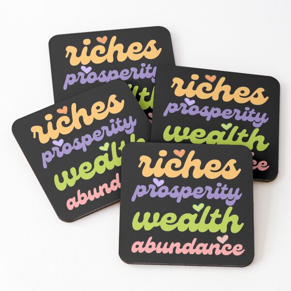 Item preview, Riches Prosperity Wealth Abundance designed and sold by Zentropik.