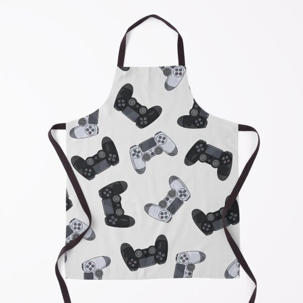 Item preview, Black and White Video Game Controllers designed and sold by Hixon House.