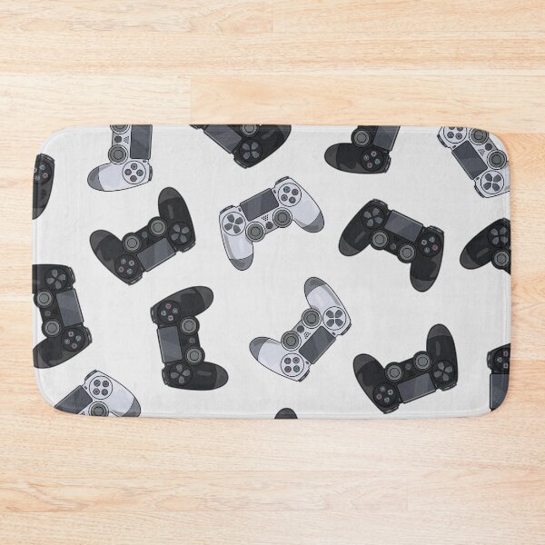 Item preview, Black and White Video Game Controllers designed and sold by Hixon House.