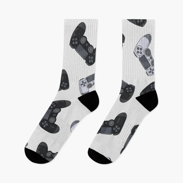 Item preview, Black and White Video Game Controllers designed and sold by Hixon House.