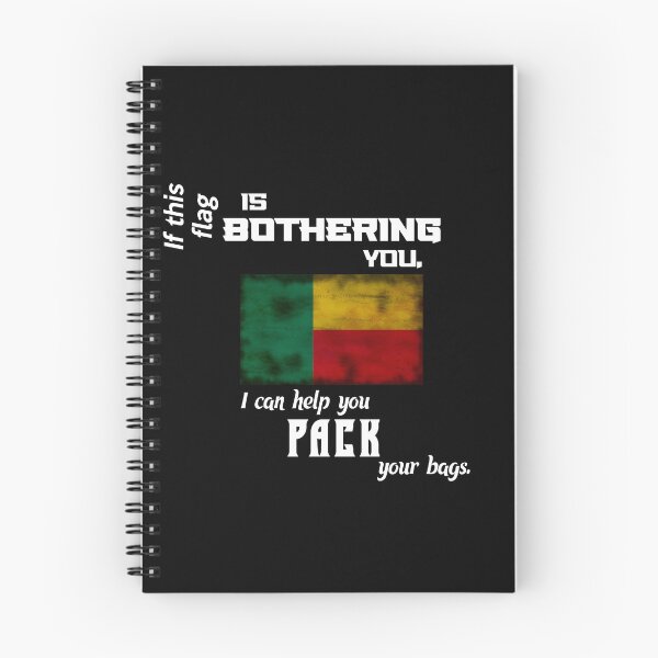 Item preview, Beninese flag - pack your bags designed and sold by 2Girls1Shirt.