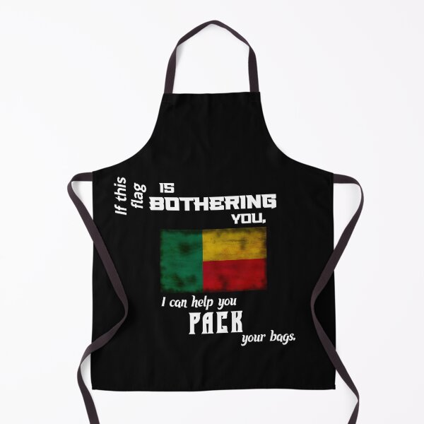 Item preview, Beninese flag - pack your bags designed and sold by 2Girls1Shirt.