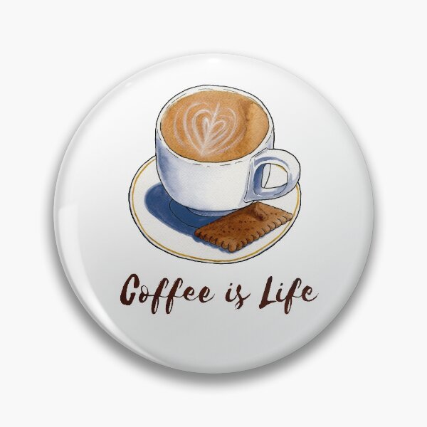 Item preview, Coffee is life designed and sold by Rotfuchsillu.