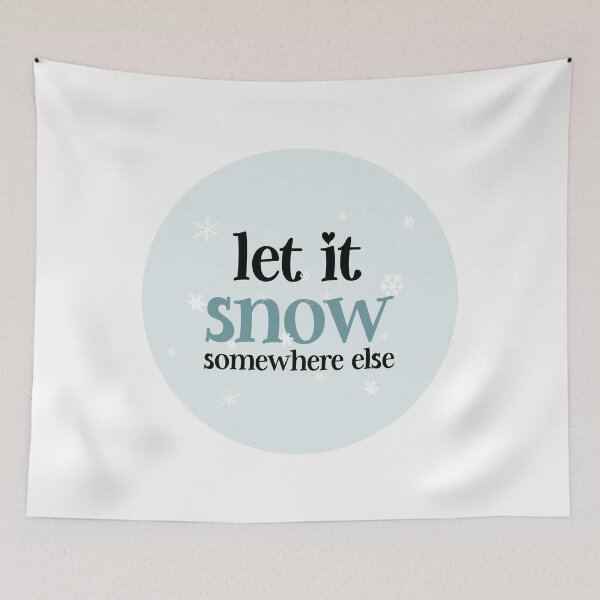 Item preview, Let it snow designed and sold by Samridhi Verma.