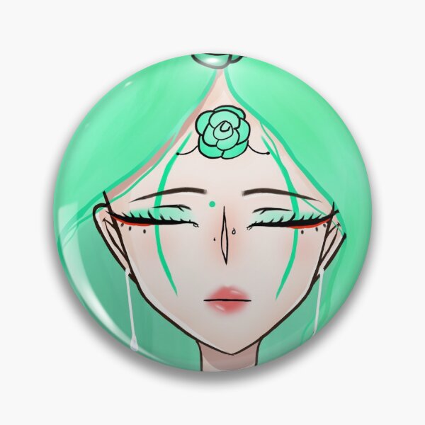 Item preview, Green Flower Goddess designed and sold by ExppresioDraws.