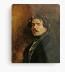 EUGENE DELACROIX, (), SELF PORTRAIT Metal Print