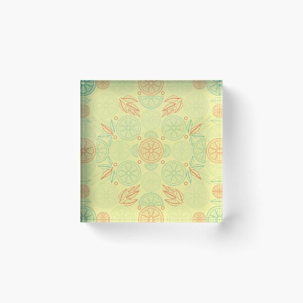 Item preview, Citrus Splash Seamless Surface Pattern Design designed and sold by ZaryaKiqo.