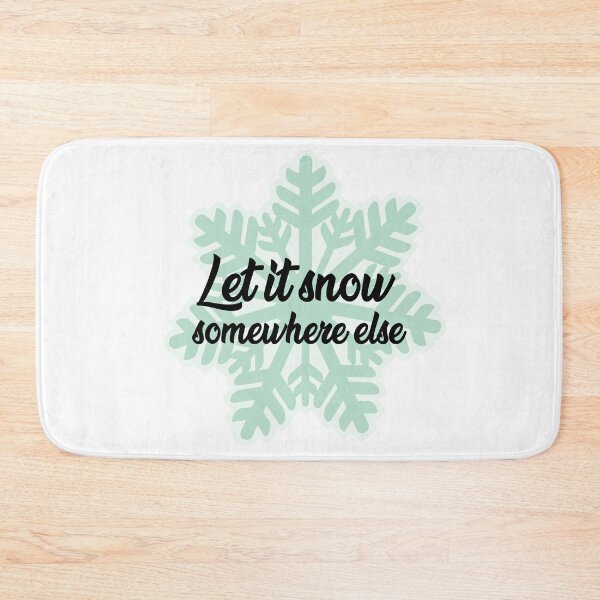 Item preview, Let it snow somewhere designed and sold by Mandala & More.