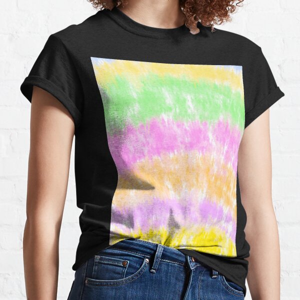 Camiseta cheap desteñida hippie