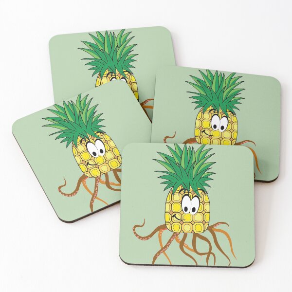 Item preview, Yellow Pineapple Octopus designed and sold by DiensDesign.