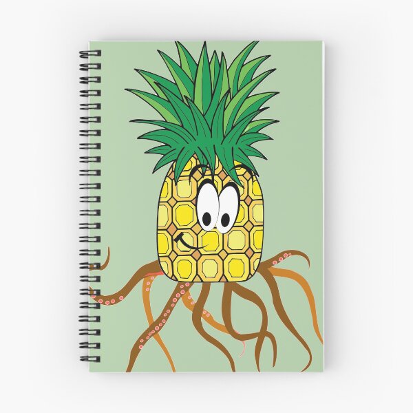 Item preview, Yellow Pineapple Octopus designed and sold by DiensDesign.