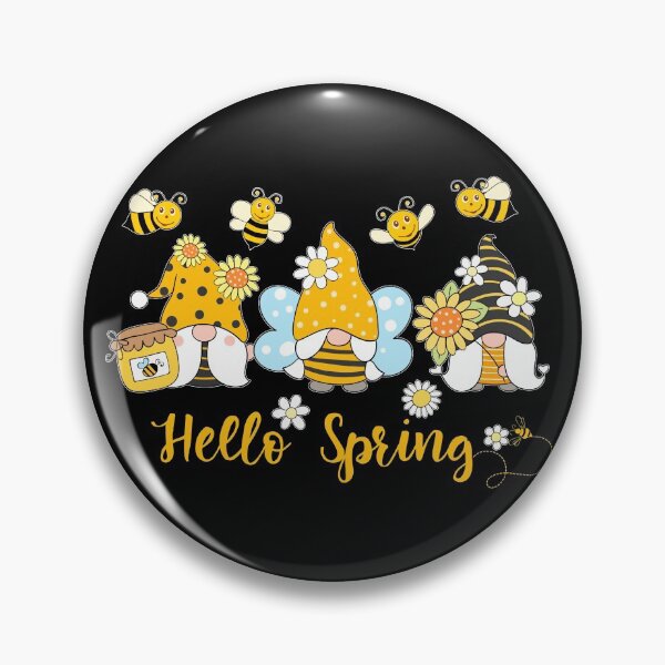 Item preview, Hello Spring Gnome Bees designed and sold by MagicBoutique.